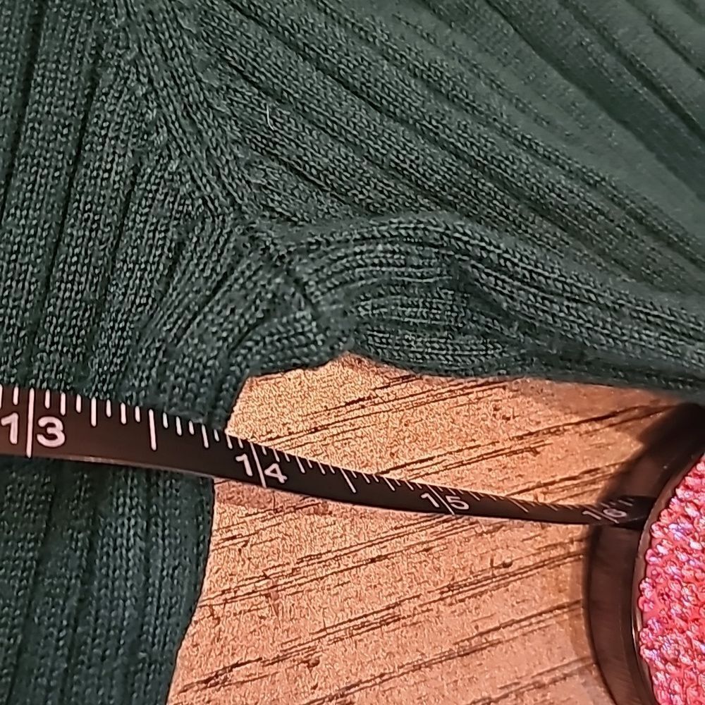 Emerald green long sleeve top PL Madison Grey - Picture 6 of 12